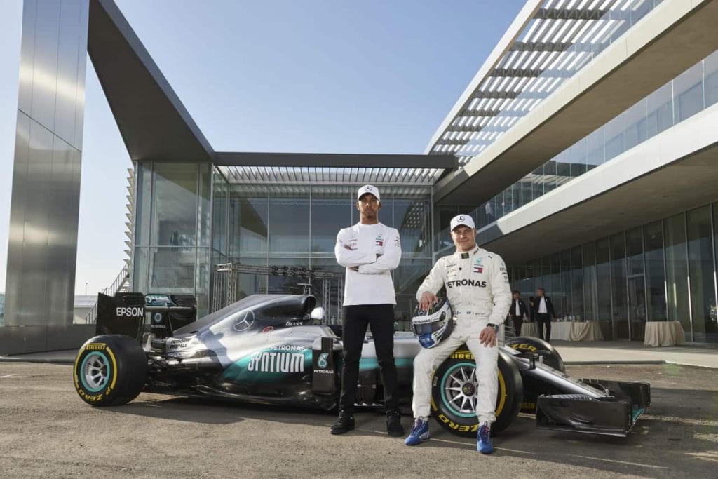 2018 Mercedes-AMG Petronas Motorsport Drivers
