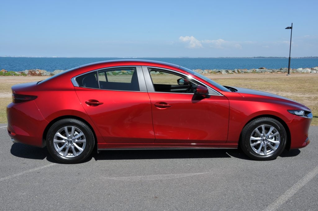 Mazda3 Pure Sedan - Side Profile