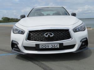 Infiniti Q50 Red Sport