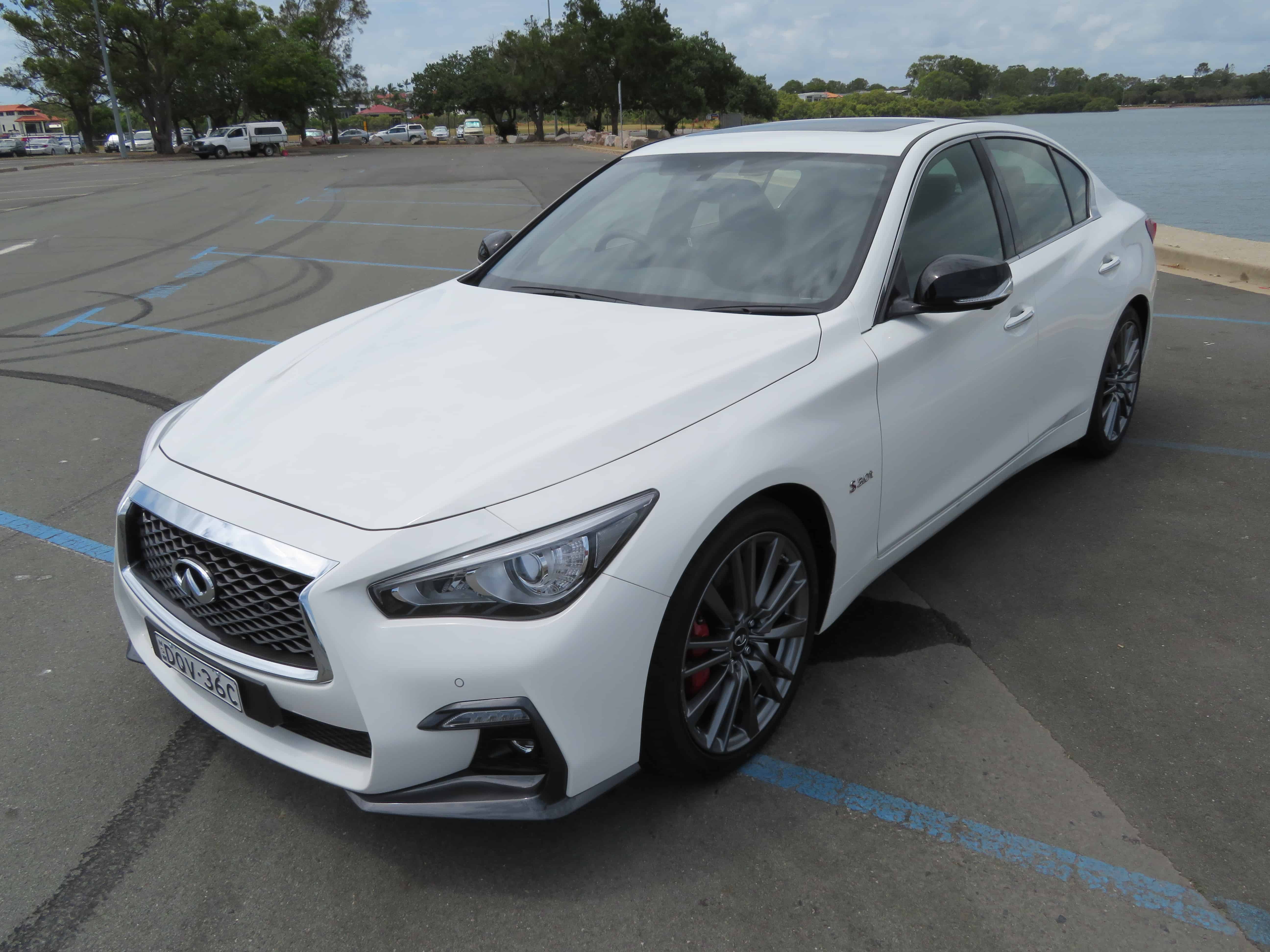 Infiniti Q50 Red Sport