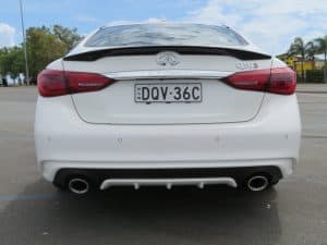 Infiniti Q50 Red Sport