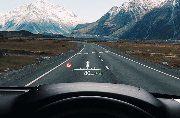 Mazda3 Pure Sedan - Heads Up Display