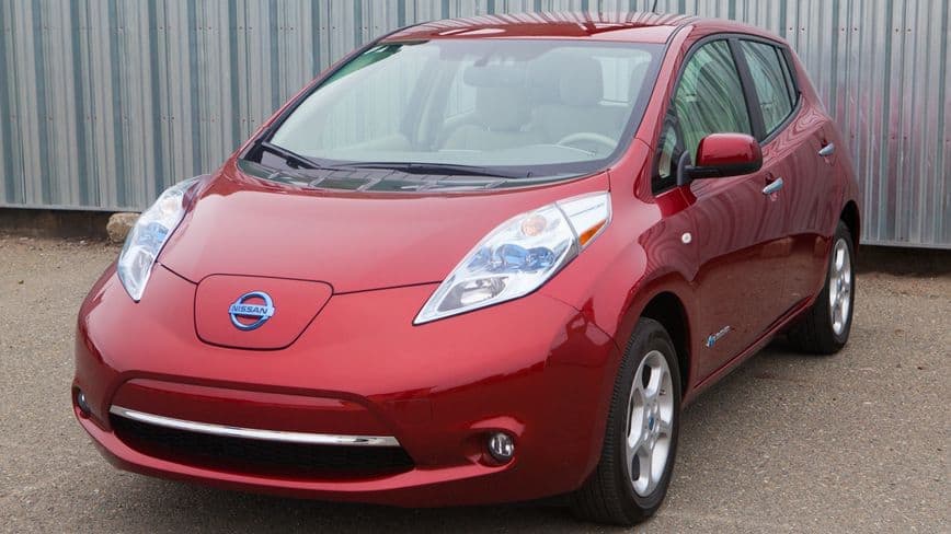 Nissan leaf время зарядки