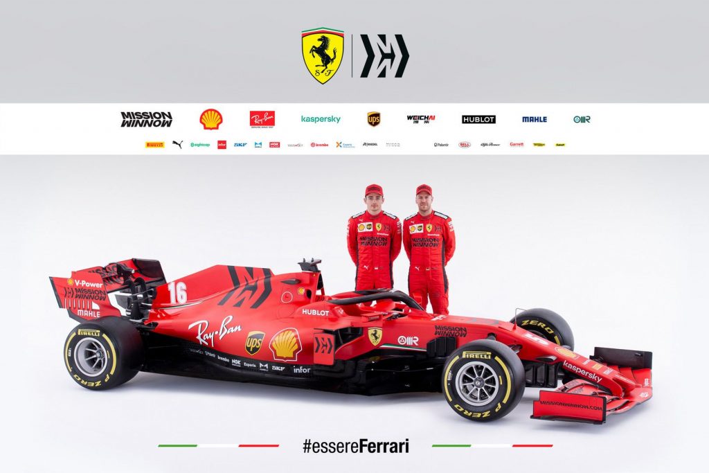 Ferrari Livery for Formula 1 Season