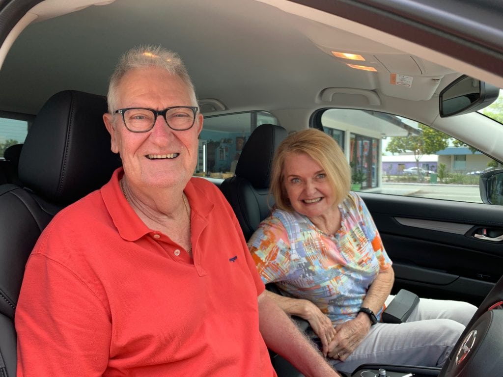 National Senior buying a new car