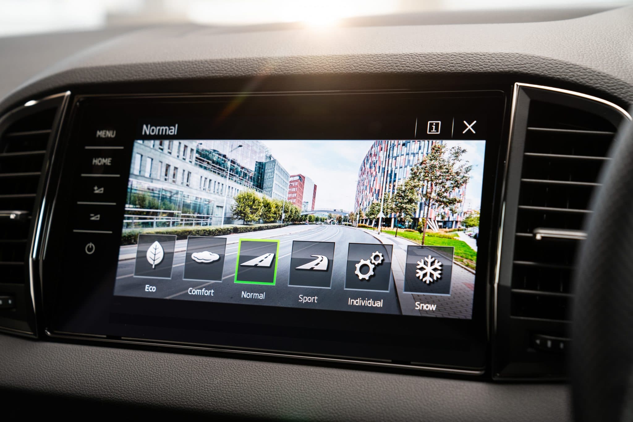 Система infotainment skoda