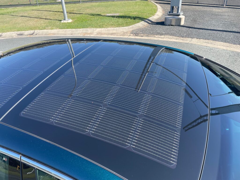 Genesis G80 Electrified Solar Roof