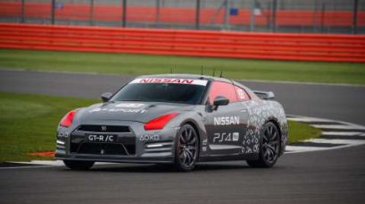 Nissan GT-R at Silverstone